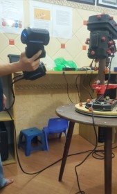 Scan 3D và thiết kế ngược bộ máy khoan điện