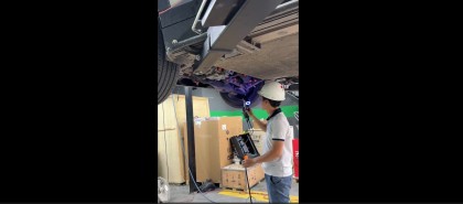 Scan 3D và thiết kế ngược gầm xe VF7 cho mục đích cải tiến