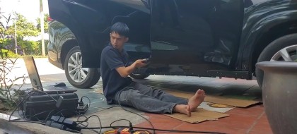 Scan 3D và thiết kế ngược linh kiện gờ nhựa xe ô tô
