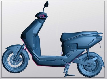 Scan 3D vỏ xe máy điện tại Hà Nội