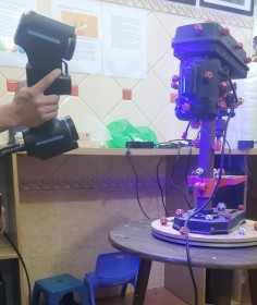 Scan 3D và thiết kế ngược bộ máy khoan điện