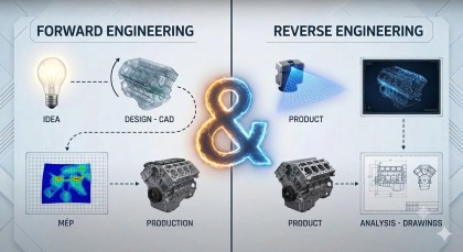SO SÁNH THIẾT KẾ THUẬN VÀ THIẾT KẾ NGƯỢC