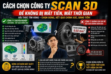 Dịch vụ scan 3d hiện nay quá nhiều, tìm kiếm google mà hoang mang?