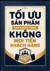 Luôn tối ưu sản phẩm cho khách hàng về giá và chất lượng