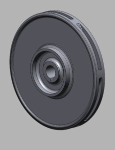 Scan 3D & Thiết kế ngược cánh bơm nước 1