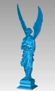 Scan 3D tượng thiên thần