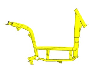 Scan 3D và thiết kế ngược khung xe điện 2