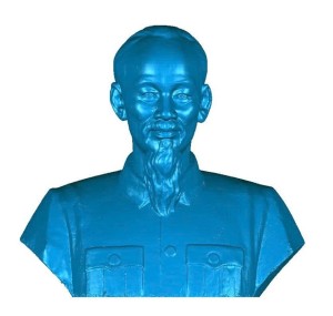 Scan 3D và render tượng Bác Hồ