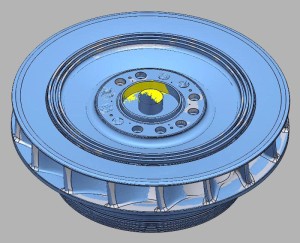 Thiết kế ngược cánh bơm