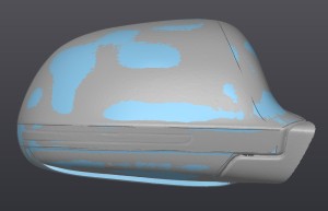 THIẾT KẾ NGƯỢC GƯƠNG XE AUDI