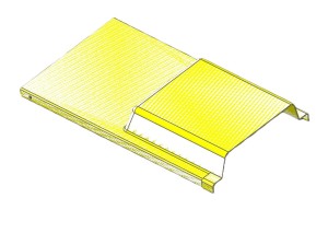 THIẾT KẾ NGƯỢC MẪU NẮP MÁY KÍCH THƯỚC 45x30x1.8mm