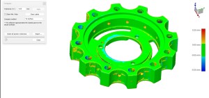 Scan 3D & thiết kế ngược bánh răng nhựa