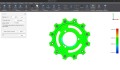 Scan 3D & thiết kế ngược bánh răng nhựa 2
