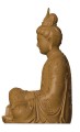 Scan 3D tượng gỗ nữ cao 80cm 3