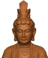 Scan 3D tượng gỗ cao 80cm