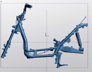 Quét 3d linh kiện xe đạp điện