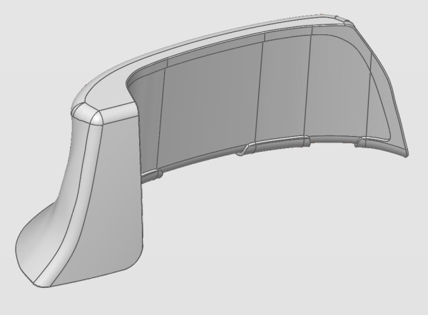 Thiết kế ngược mẫu surface freeform 1