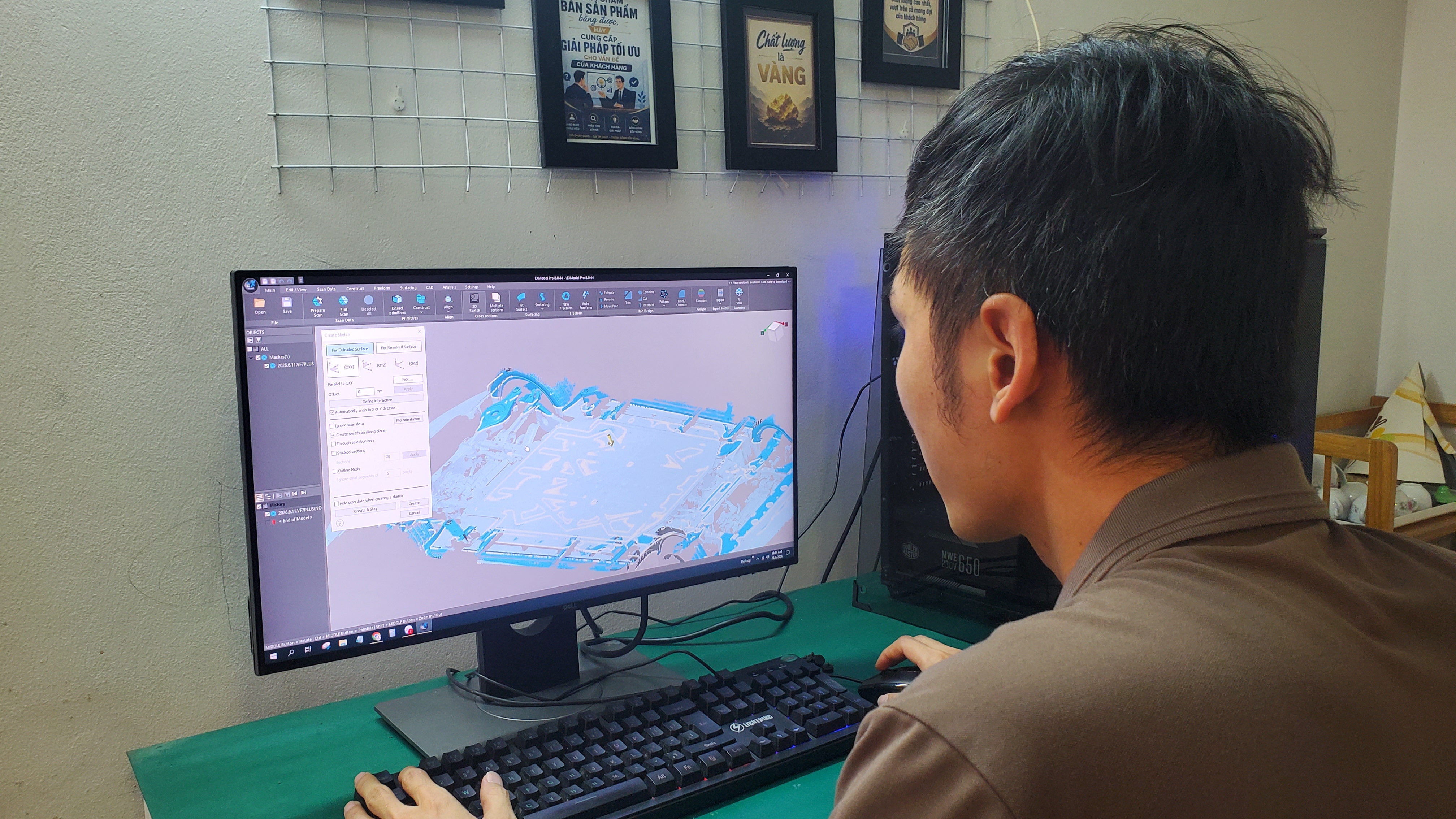 THIẾT KẾ NGƯỢC CHUYÊN NGHIỆP