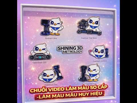 Hướng dẫn làm màu bộ huy hiệu