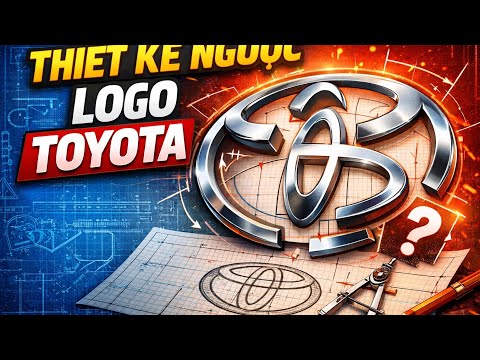 Thiết kế logo xe toyota