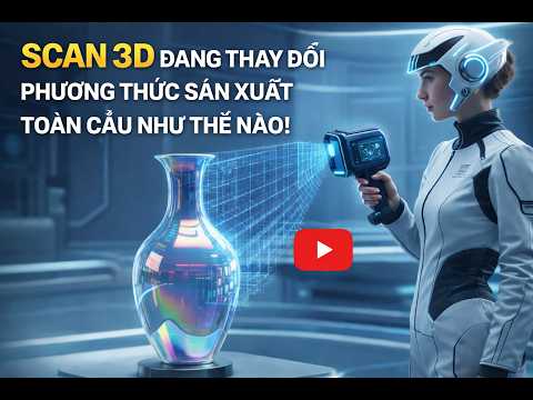 Scan 3D và thiết kế ngược thay đổi phương thức sản xuất toàn cầu như thế nào?