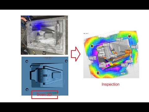 Hướng dẫn Scan 3D và inspection trên polywork bằng phương pháp Pre align using N point pair