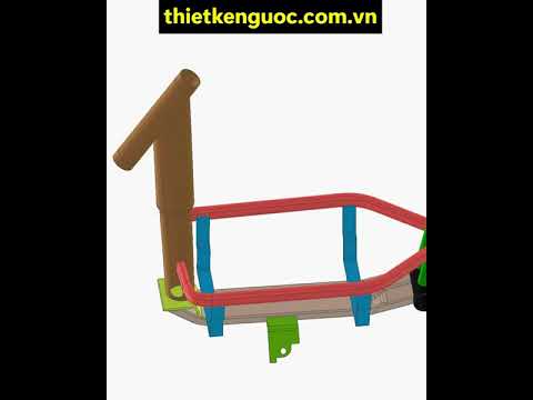 Thiết kế ngược khung xe điện 2
